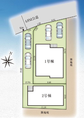 【区画図】 | ふじみ野市新駒林 | 区画図