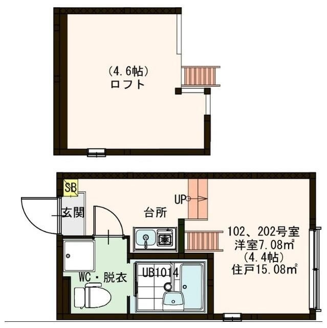 ＭＩＵＲＡ－Ⅱの間取り