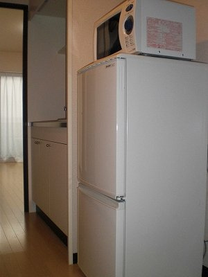 レオネクストヴィラグラン大手Ⅱのその他|電子レンジ、冷蔵庫完備