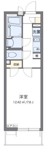 クレイノＭＩＲＡＩの間取り|代表的な間取のため実際の間取とは異なる場合があります