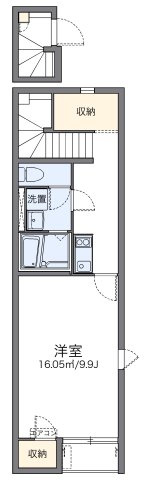 レオネクストサティⅠの間取り|代表的な間取のため実際の間取とは異なる場合があります