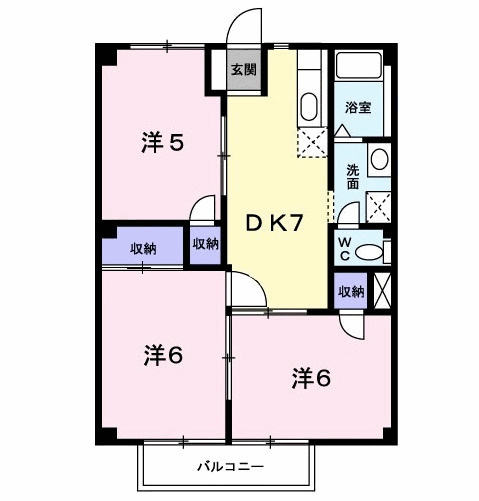 サンフローレンスの間取り