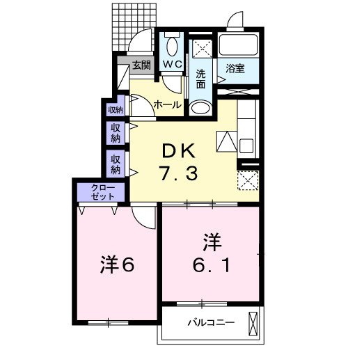サニーグローヴの間取り