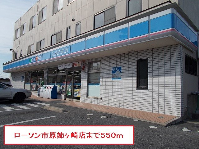 ミルキ－ハウスⅡの周辺|ローソン市原姉ヶ崎店まで550m