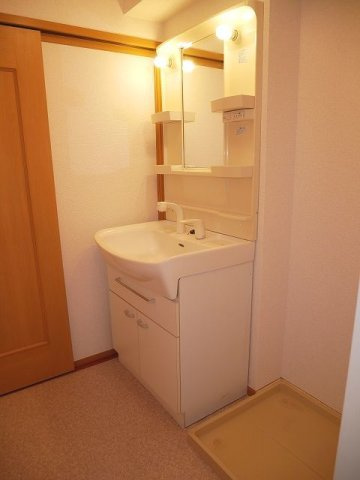 アメニティ　アオヤギの洗面所