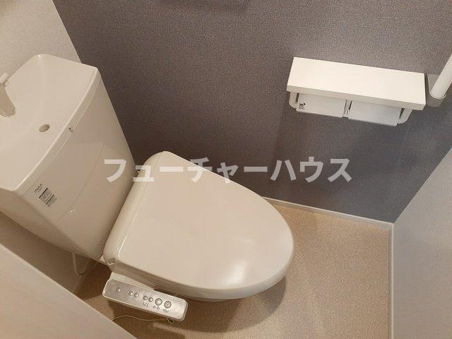 サンセールＡＨのトイレ|清潔感のあるトイレです