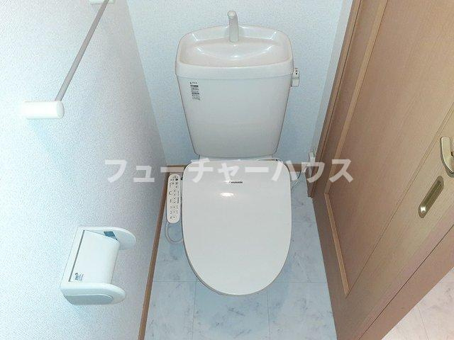 ホマルヴィラＢのトイレ|落ち着いたトイレです