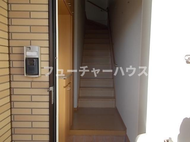 ホマルヴィラＢの玄関|ゆったりとした玄関です