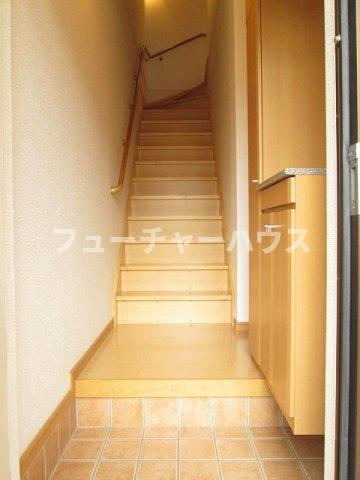 ホマルヴィラＢの玄関|毎日通る玄関はこちらです