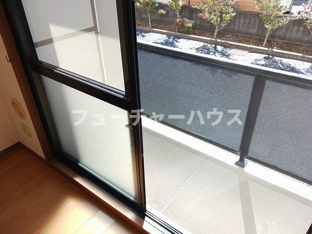 シャンテクレールのバルコニー|お洗濯にも便利なバルコニー付き