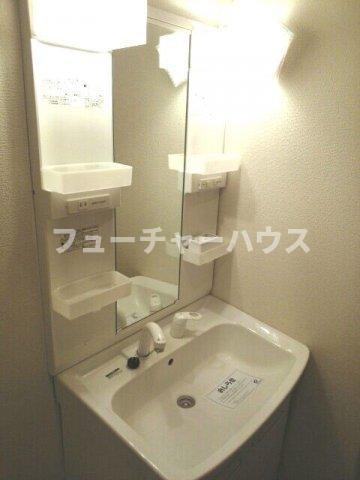 ハーベストミズノＣの洗面所