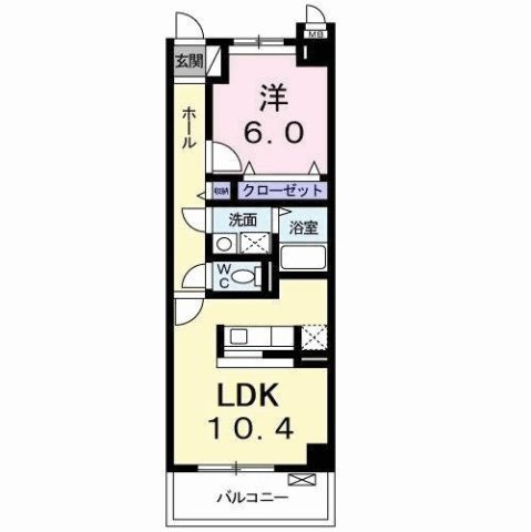 ベルテックスの間取り