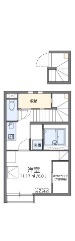 レオネクストアペゼの間取り