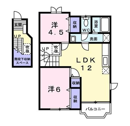 ハミルトンの間取り