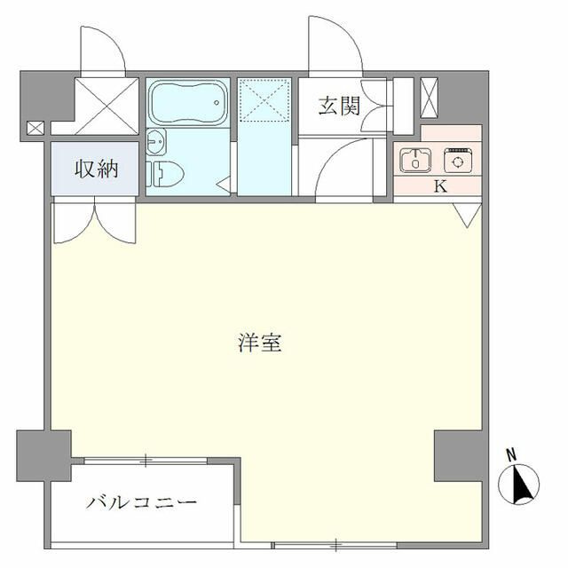 ベルメゾン上野松が谷の間取り