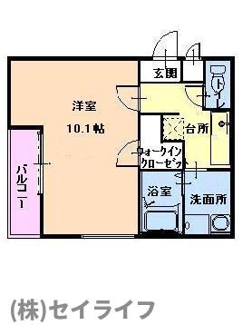 フジパレス平野南の間取り