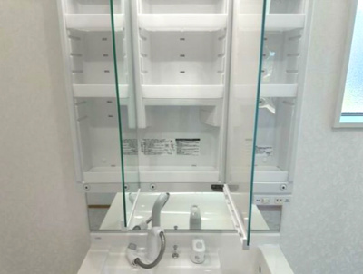 【脱衣所】 | ☆☆新築分譲　エコタウン久之浜館ノ山F　限定１棟！！平屋建て！！ | たっぷりの収納スペース♪