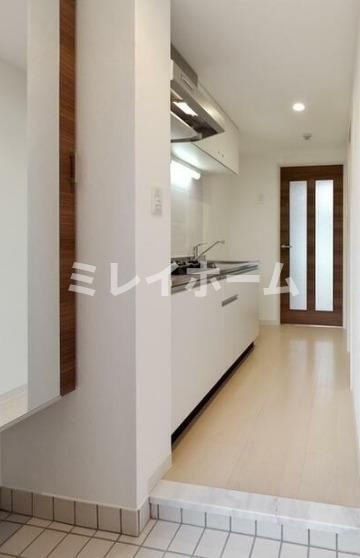 フェリオ鵜の木の玄関