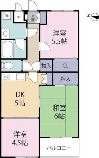 【間取り】 | ヒルズふじみ野
