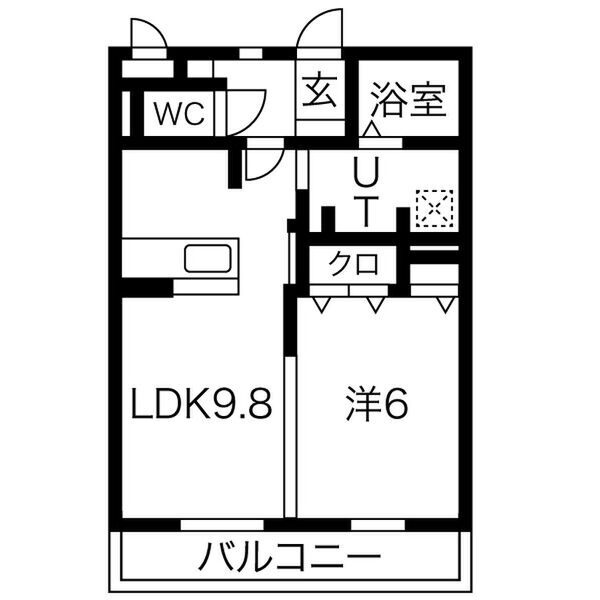 サンクレールの間取り