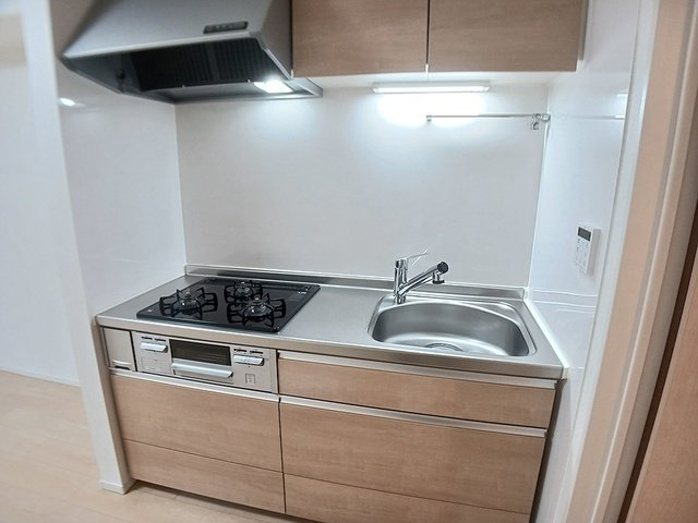 リクワイヤドⅡのキッチン|きれいなキッチンです