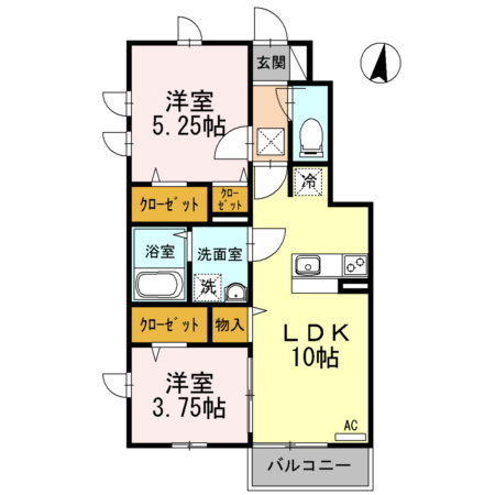 ブリックスの間取り