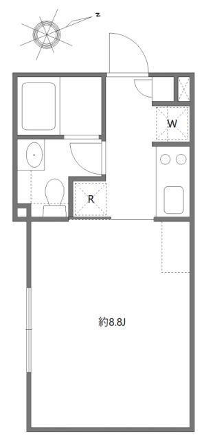 アレーロ高円寺の間取り