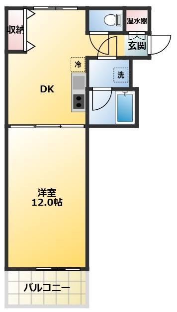 ガーデンハウス千鳥の間取り