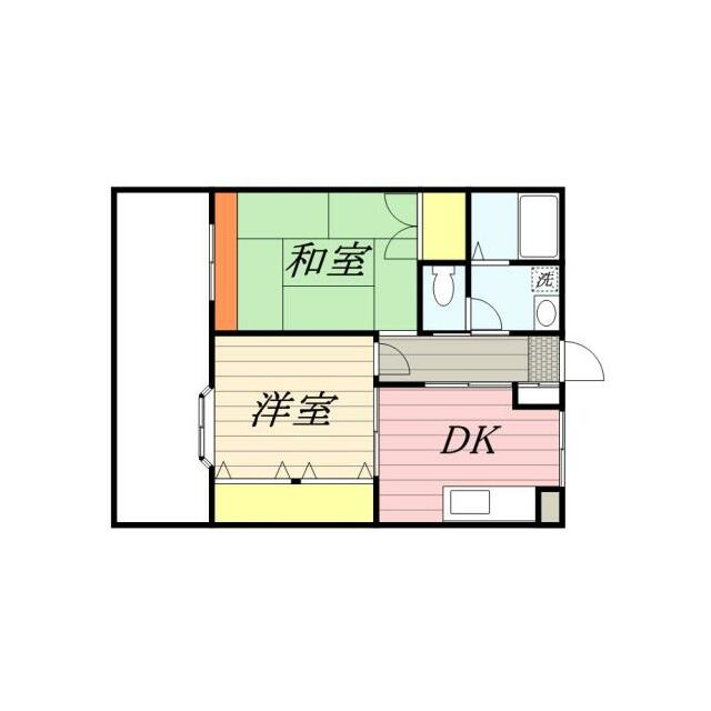 サンライズ関道の間取り