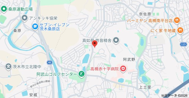 リアライズ高槻の地図