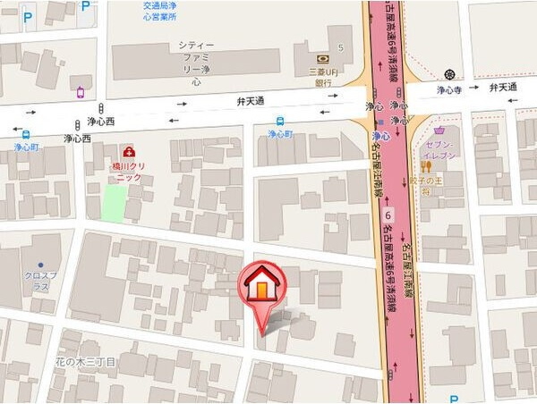 Sugarloaf Park花の木の地図