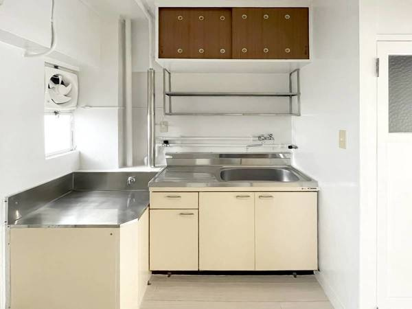 ビレッジハウス藤島6号棟のキッチン|ビレッジハウスの同一物件・同一タイプの間取りの写真です
