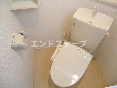 サウス　グレースマンションのトイレ|高崎、前橋のお部屋探しはエンドスケープまで！お客様の理想お聞かせ下さい♪