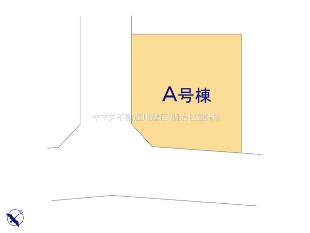 川越市今福730番の区画図