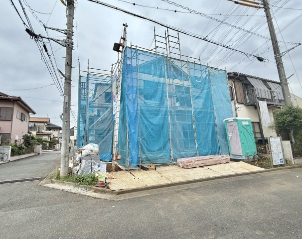 川越市今福730番の前面道路含む現地写真