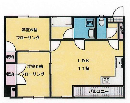ふじコーポ浅草の間取り