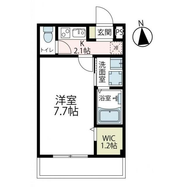 ウィステリア新川崎の間取り