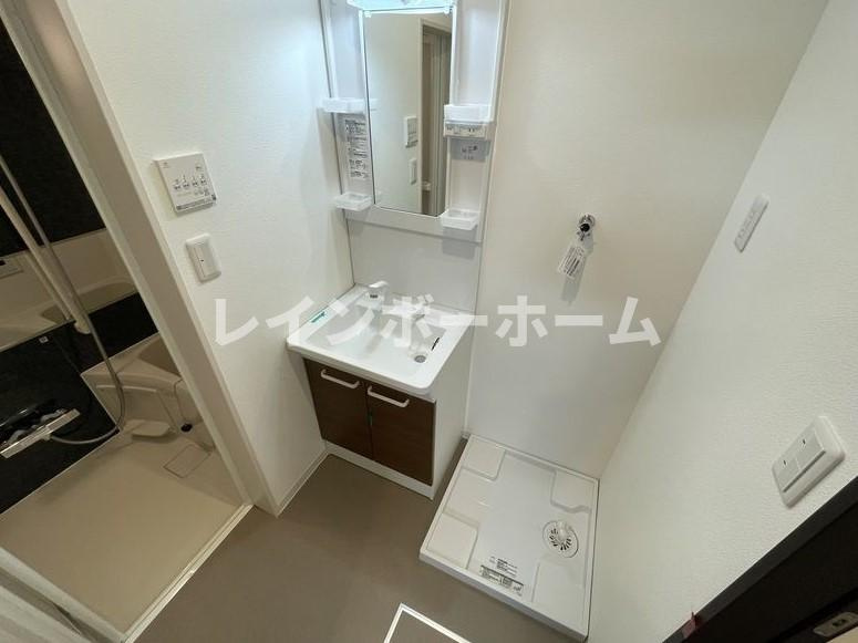 特典：仲介手数料が無料です!!の洗面所|別部屋。参考資料。