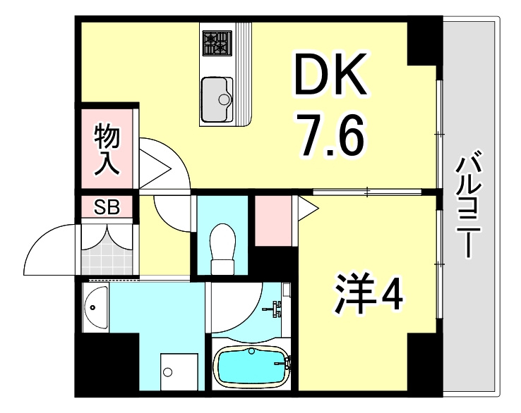 CODE西宮甲子園口の間取り