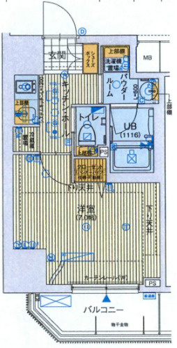 ファーストステージ京町堀レジデンスの間取り