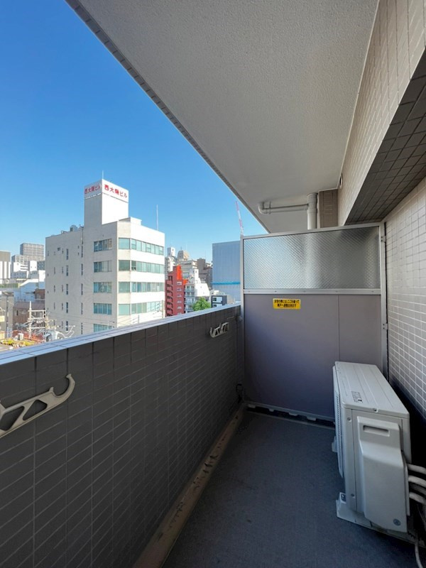 ヴェスタ堀江のバルコニー