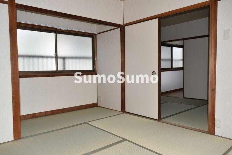 楠谷町貸家の和室