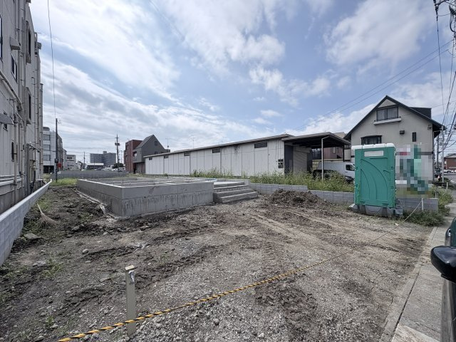 【外観】 | 深谷市本住町第1  クレイドルガーデン　新築戸建　全2棟　1号棟 | 10/2撮影