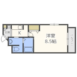 アーバンステージ安堂寺Ⅱの間取り