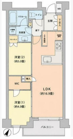 【間取り】 | オープンレジデンシア初台