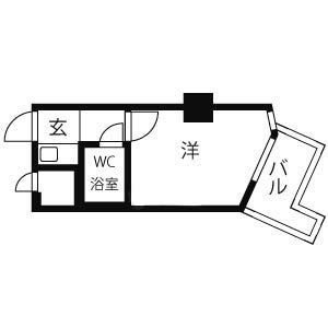 ライオンズマンション神戸元町第２の間取り