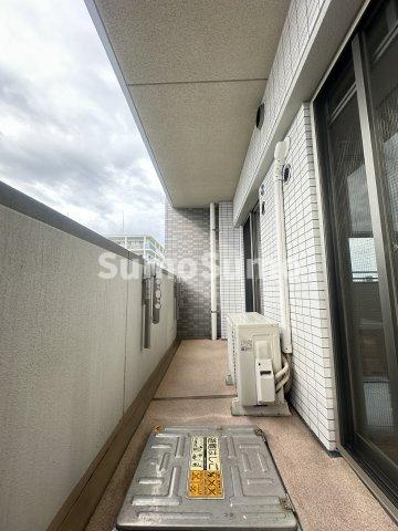 アルティメゾン博多のバルコニー