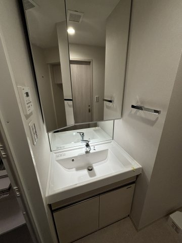 京町堀ビューアパートメントの洗面所