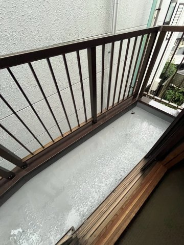 第二長楽荘のバルコニー