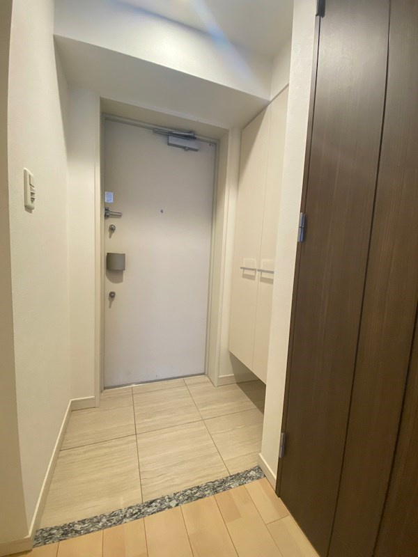 レジュールアッシュ心斎橋ヴィータの玄関